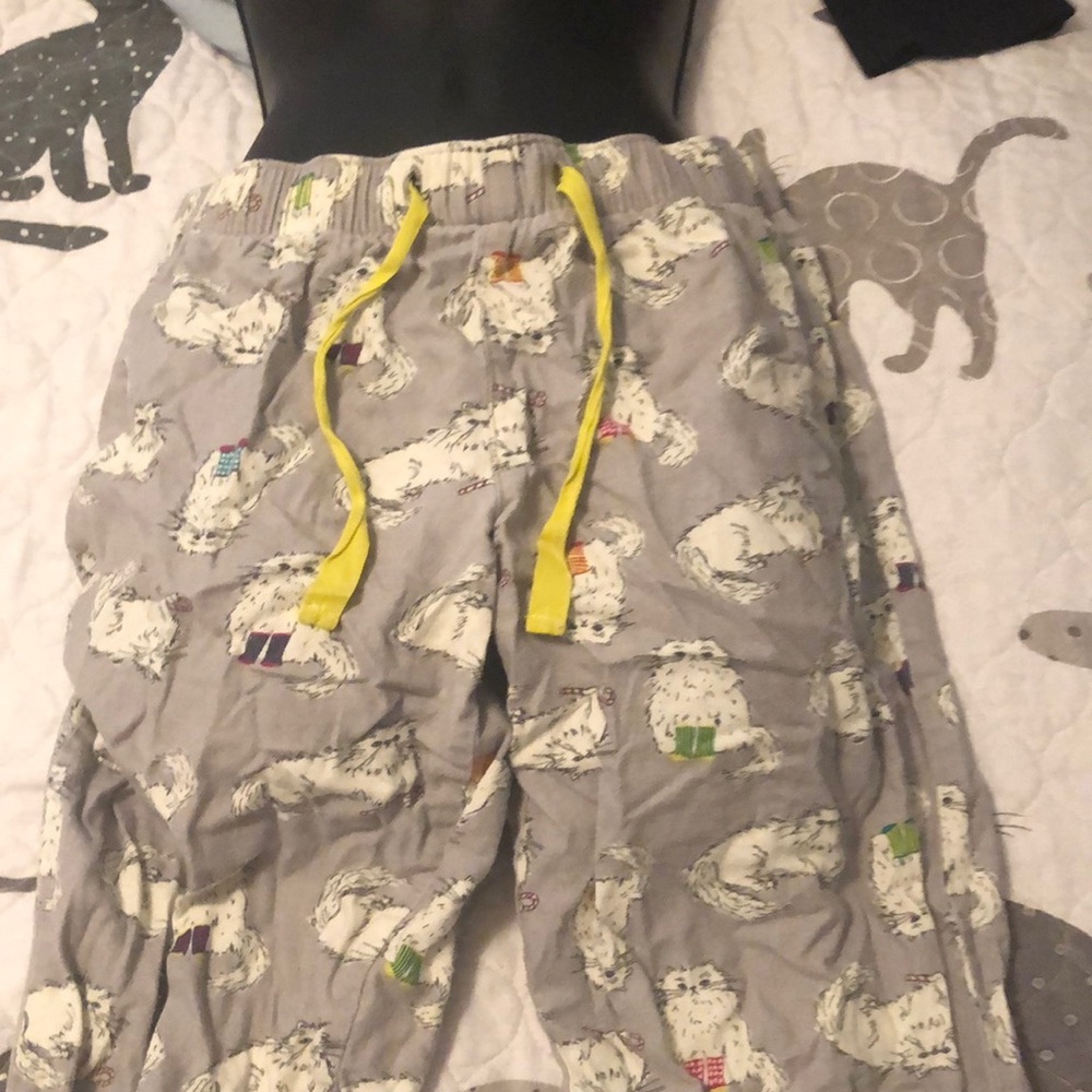 Kitty cat loungewear pants